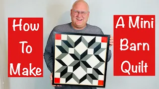 How to Make a Mini Barn Quilt