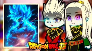 ANGELS AND MEMBERS FROM OTHER UNIVERSES REACT TO FUTURE/Goku / DRAGON BALL SUPER / Gacha life club