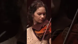Hilary Hahn nailed that epic intro #concert #brahms #concerto #orchestra #violin