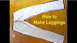 How to Make Stylish Leggings - Fast & Easy Sewing Athletic Wear TUTORIAL