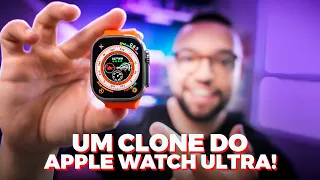 RECEBI um clone do APPLE WATCH ULTRA! Vale a pena comprar um?