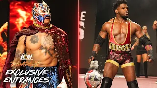 Watch: Rey Fenix & Powerhouse Hobbs Make Their TNT Title Match Entrances | AEW Rampage, 3/15/23