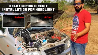 Headlight Upgrade | Cut-Out Relay Wiring & Installation | Relay Test | DIY | Rev Explorers