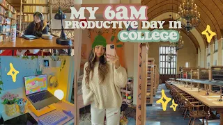 my productive & realistic college day in the life | senior year at cornell ☃️📓✨