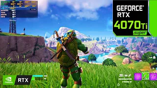 Fortnite : RTX 4070 Ti Super 16GB ( 4K Maximum Settings RTX ON / DLSS ON )