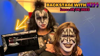 BACKSTAGE WITH KISS IN LUCCA (29/06/2023)