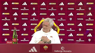 La conferenza stampa di José Mourinho in vista di Milan-Roma