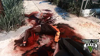 GTA 5 BRUTAL GAMEPLAY REALISTIC DEATH (Extreme Blood & Gore Mod) | SIÊU MÁU ME | GTA 5 MOD