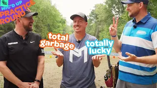 who's not a total garbage disc golfer | Preserve | Mic'd Up Practice Round