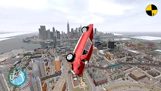 GTA 4 Swingset of Death Crashes Real Car Mods Ep.3