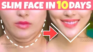 How To Get Rid Of DOUBLE CHIN | Jawline Exercises To Reduce Face Fat Naturally