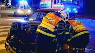 Car crash with injury - dopravní nehoda se zraněním - Opava - Město