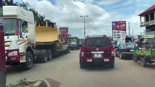 Mr President! This is Abuakwa-Tanoso Dual Carriage Road construction in Kumasi, Ghana.