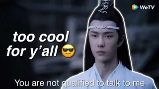 lan wangji being too cool for everyone for 4 minutes straight (happy belated LWJ day)