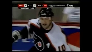 John LeClair owns the Canadiens