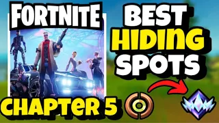 Secret Hiding Spots To Get *UNREAL* Rank - Fortnite Chapter 5