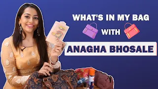 What's In My Bag With Anagha Bhosale | Nandini of Anupamaa | Telly Face |  Exclusive