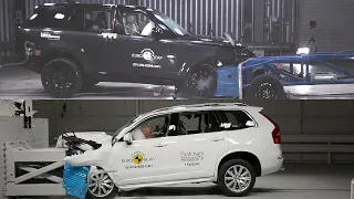 Crash Test -  2023 Volvo XC90 vs 2023 Range Rover