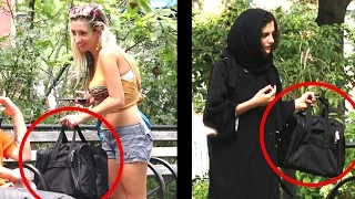 AMERICAN vs MUSLIM BAG EXPERIMENT