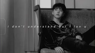 seventeen - i don't understand but i luv u (slowed + reverb)