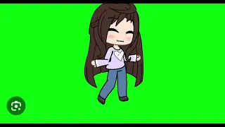 My first ever animation! 💜 [green screen image not mine]