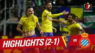 Highlights Cadiz CF vs RCD Espanyol (2-1)