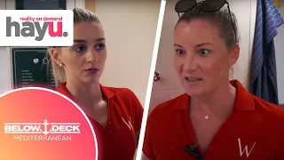 "I'm Going To Punch Her" Hannah SEES Red | Season 5 | Below Deck Mediterranean