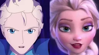 Let it go (frozen) - prince and princess frozen