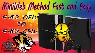 PS3 Jailbreak Exploit 4.82 OFW To CFW Miniweb Method Fast and Easy *All Fat + 2xxx Slim* 2017