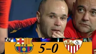 Sevilla vs Barcelona 0-5 || Highlights & All Goals