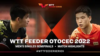 Lin Shidong vs Xiang Peng | MS | WTT Feeder Otocec 2022 | (SF)