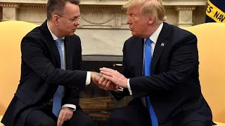 Released US Pastor in Turkey dispute meets with Donald Trump