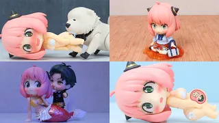 Anya getting licked by Bond【compilation】【SPY×FAMILY】【Stop motion】【Nendoloid】