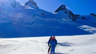 Skiing (and hiking) the Vallee Blanche 2 Minute Highlights