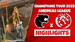 CRAZY GAME!! FURIA vs Leviatan - HIGHLIGHTS | VALORANT Champions Tour 2023: Americas League