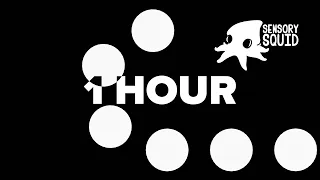 Sensory Squid - 1 Hour of Circles - High Contrast Baby Video