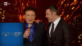 Sanremo 2020 - Il duetto di Massimo Ranieri e Tiziano Ferro