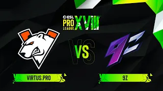 Virtus.pro vs. 9z - Map 3 [Overpass] - ESL Pro League Season 18 - Playoffs