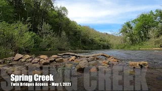 Satisfying, Water Flowing- Spring Creek - Mark Twain National Forest - Ozark Trail