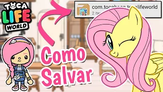 COMO SALVAR O PROGRESSO no TOCA LIFE WORLD ‹ Luli Rarity ›