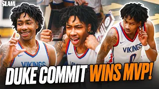 Duke Commit Isaiah Evans TALKS CRAZY 🤬🚨 Brandon Ingram 2.0 Wins MVP In Conference Championship 🏆🔥