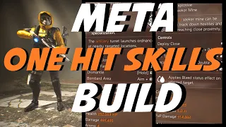The Division 2 ONE HIT SKILLS BUILD | One Hit Seekers & One Hit Turret | Gameplay & Build
