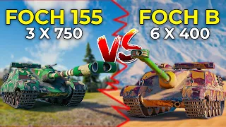 GIGA Autoloading Destroyers Foch B vs Foch 155 in World of Tanks