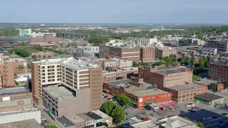 Nebraska Omaha 4k, USA, Drone Footage From Above, A Travel Tour UHD