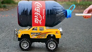 XXL Coca Cola Rocket With Mentos Truck