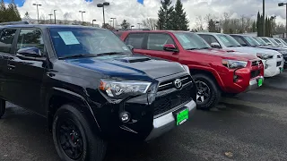 2024 Toyota 4Runners 6,000 dollars off not selling tons sitting on the lots