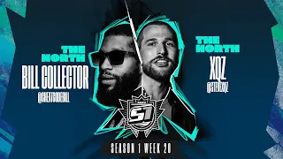 KOTD - Rap Battle - Bill Collector vs XQZ | S1W20