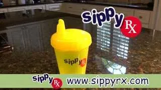 Sippy RX 2-in-1 Medicine Dispensing Sippy Cup As Seen on TV