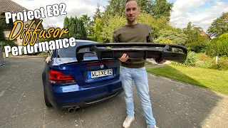 Project E82 - Performance Diffusor aus echtem Carbon