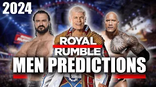 2024 30-Men ROYAL RUMBLE Entry Predictions | FlipGWC